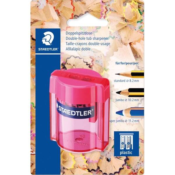 Doppelspitzdose rund