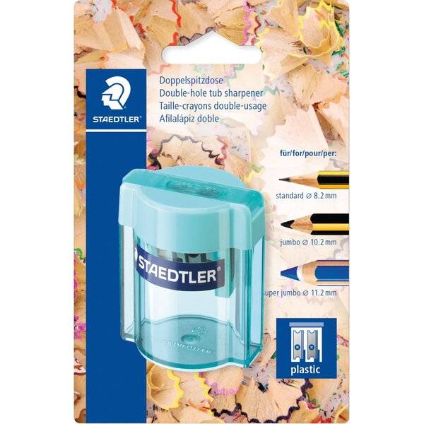 Doppelspitzdose rund