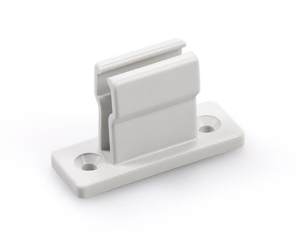 Geze OL-Kurbelstangenhalter, für Getriebe, FZ45/8, Aluminium, RAL 9016