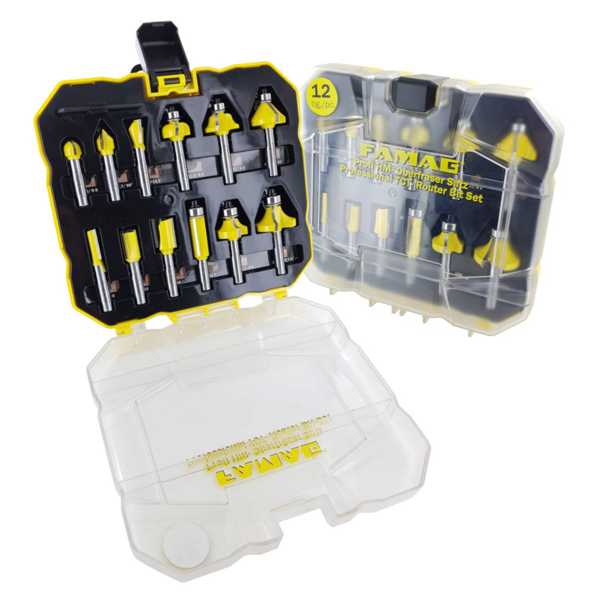 Famag HM-Fräser-Satz 'Profi line' 12-teilig 3382.812