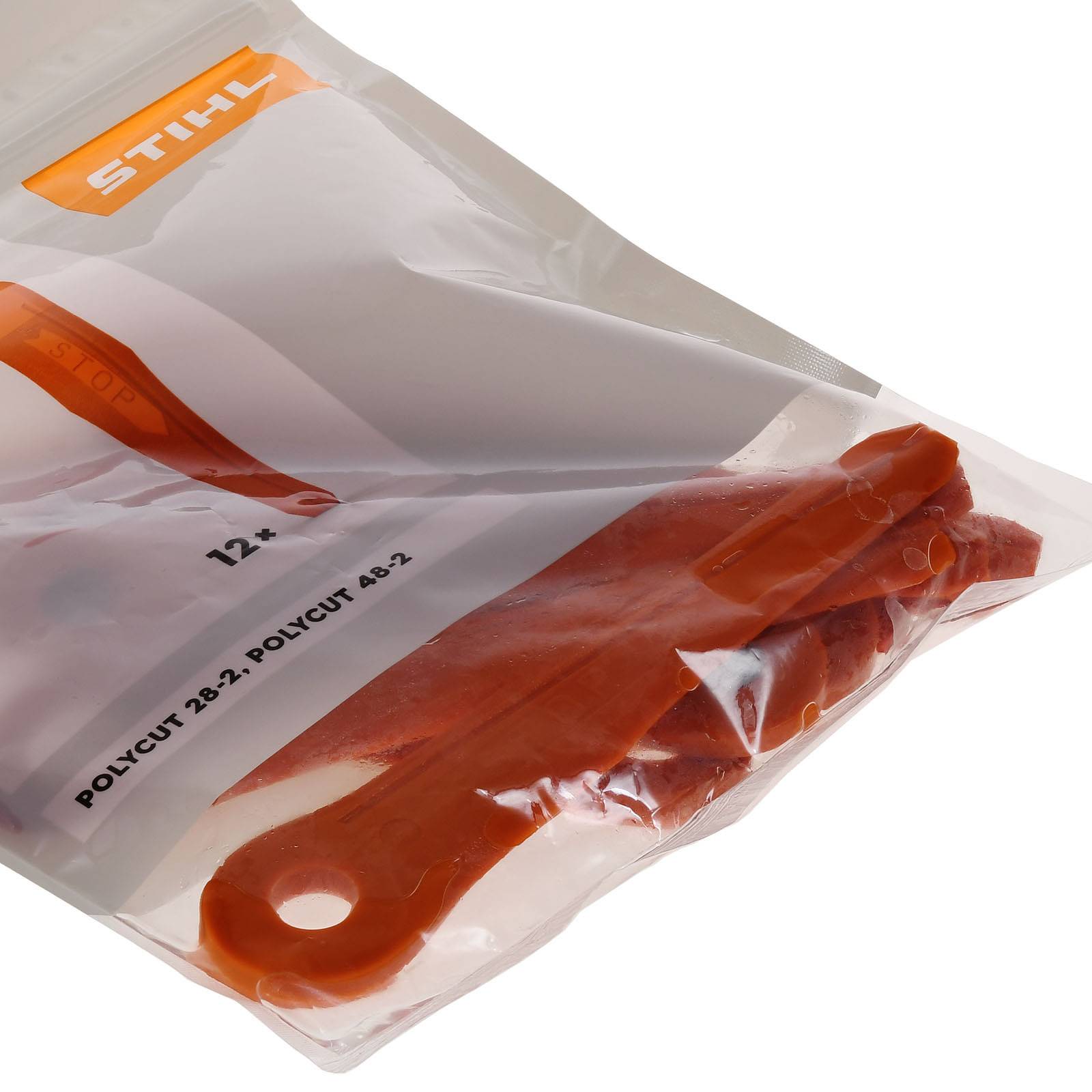 12x Stihl Kunststoffmesser PolyCut 28-2 und 48-2, 40020071000