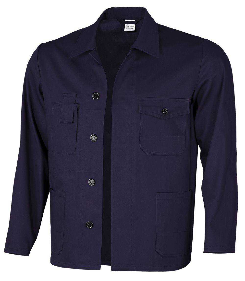 QUALITEX HIGH QUALITY WORKWEAR Langjacke basic - hydronblau - Herren: 62 Damen: 56