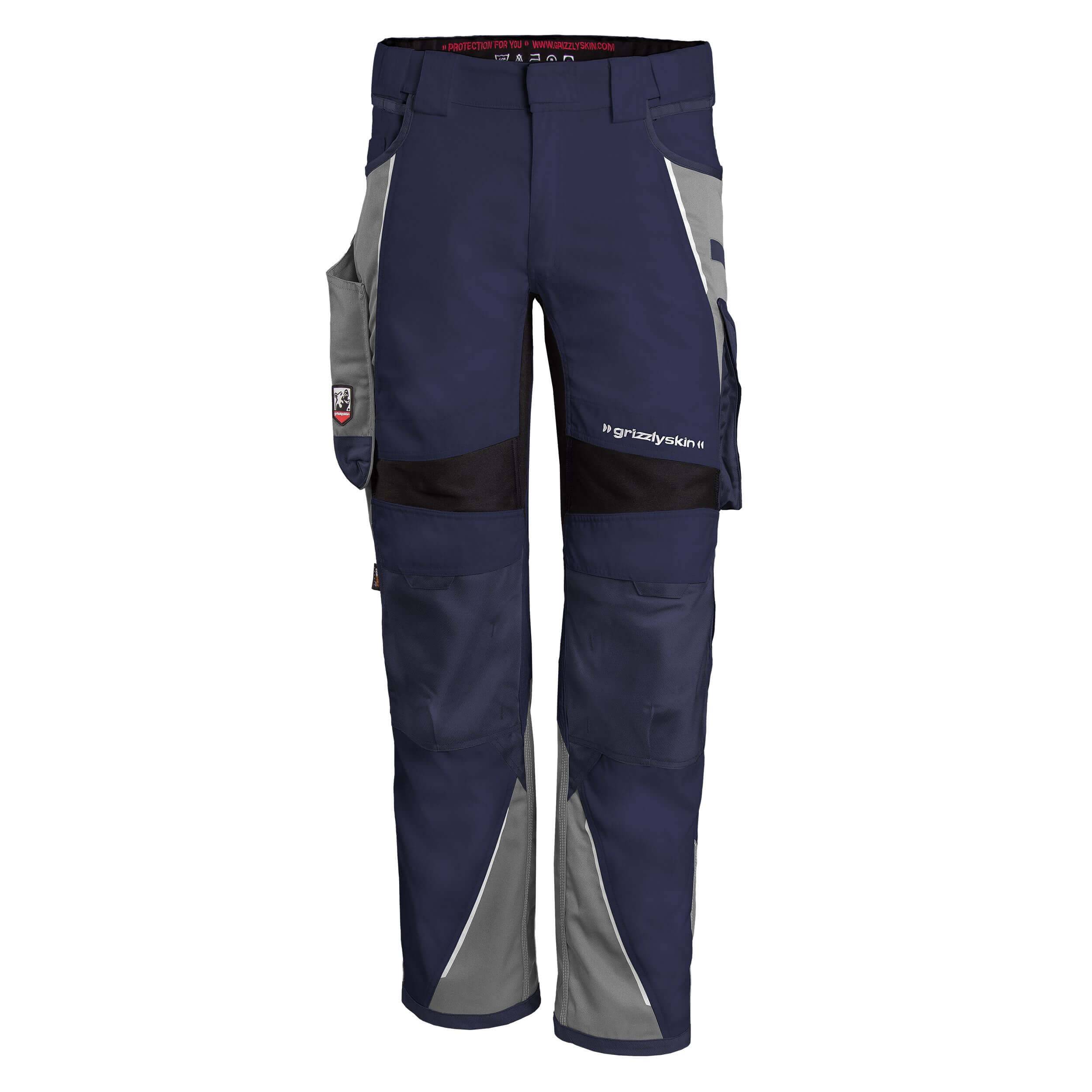 QUALITEX HIGH QUALITY WORKWEAR Bundhose IRON - marine/grau - Herren: 74 Damen: 68