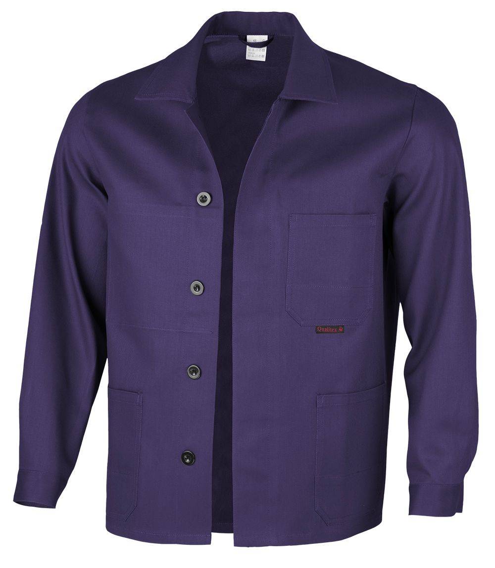 QUALITEX HIGH QUALITY WORKWEAR Langjacke classic - hydronblau - Herren: 54 Damen: 48