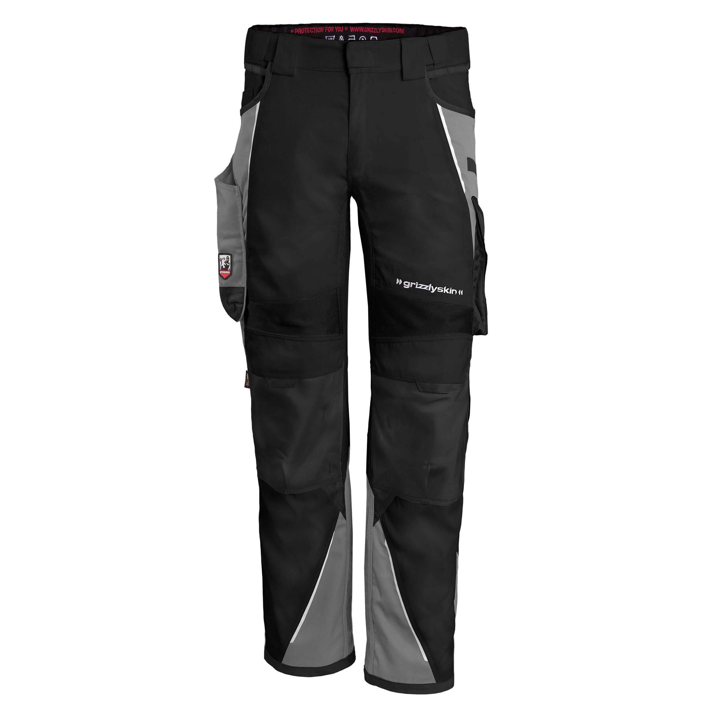 QUALITEX HIGH QUALITY WORKWEAR Bundhose IRON - schwarz/grau - Herren: 74 Damen: 68