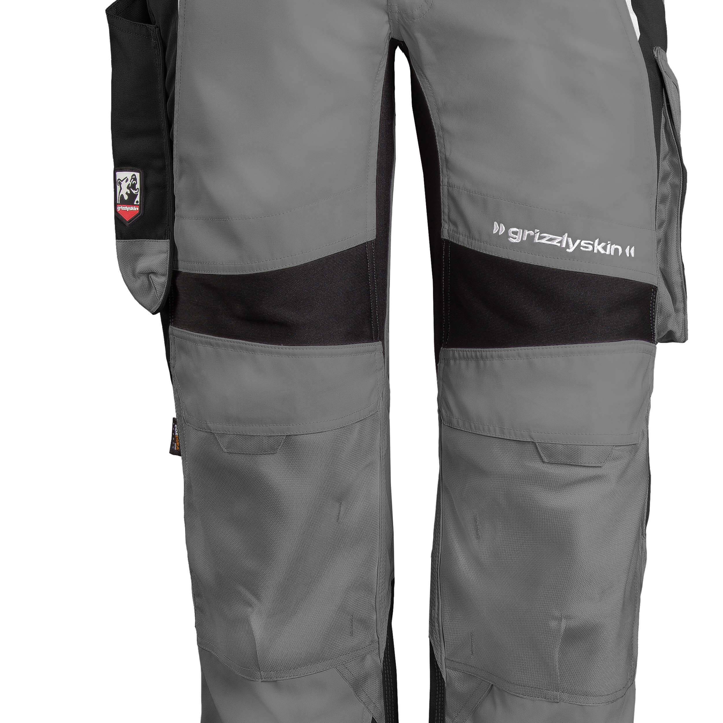 QUALITEX HIGH QUALITY WORKWEAR Bundhose IRON - grau/schwarz - Herren: 102