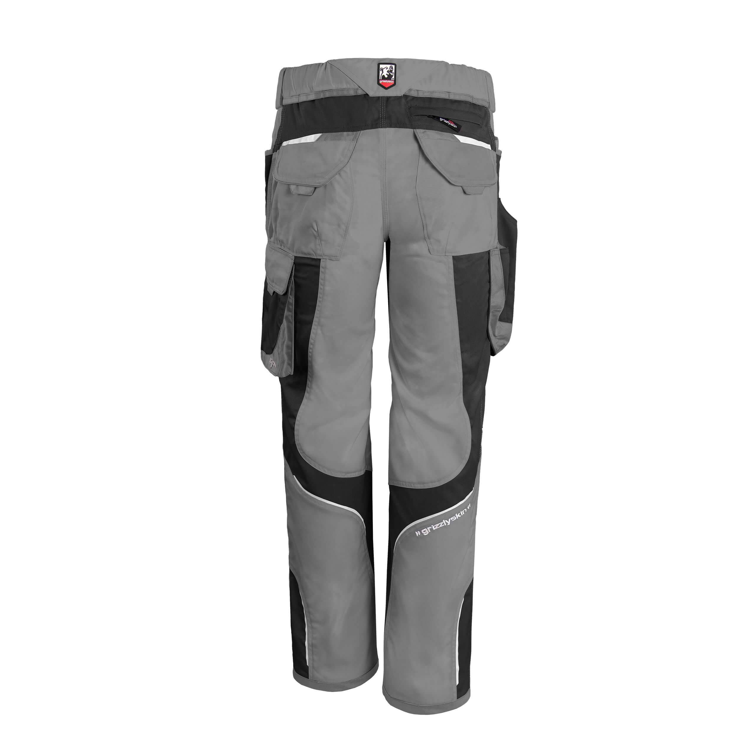 QUALITEX HIGH QUALITY WORKWEAR Bundhose IRON - grau/schwarz - Herren: 72 Damen: 66