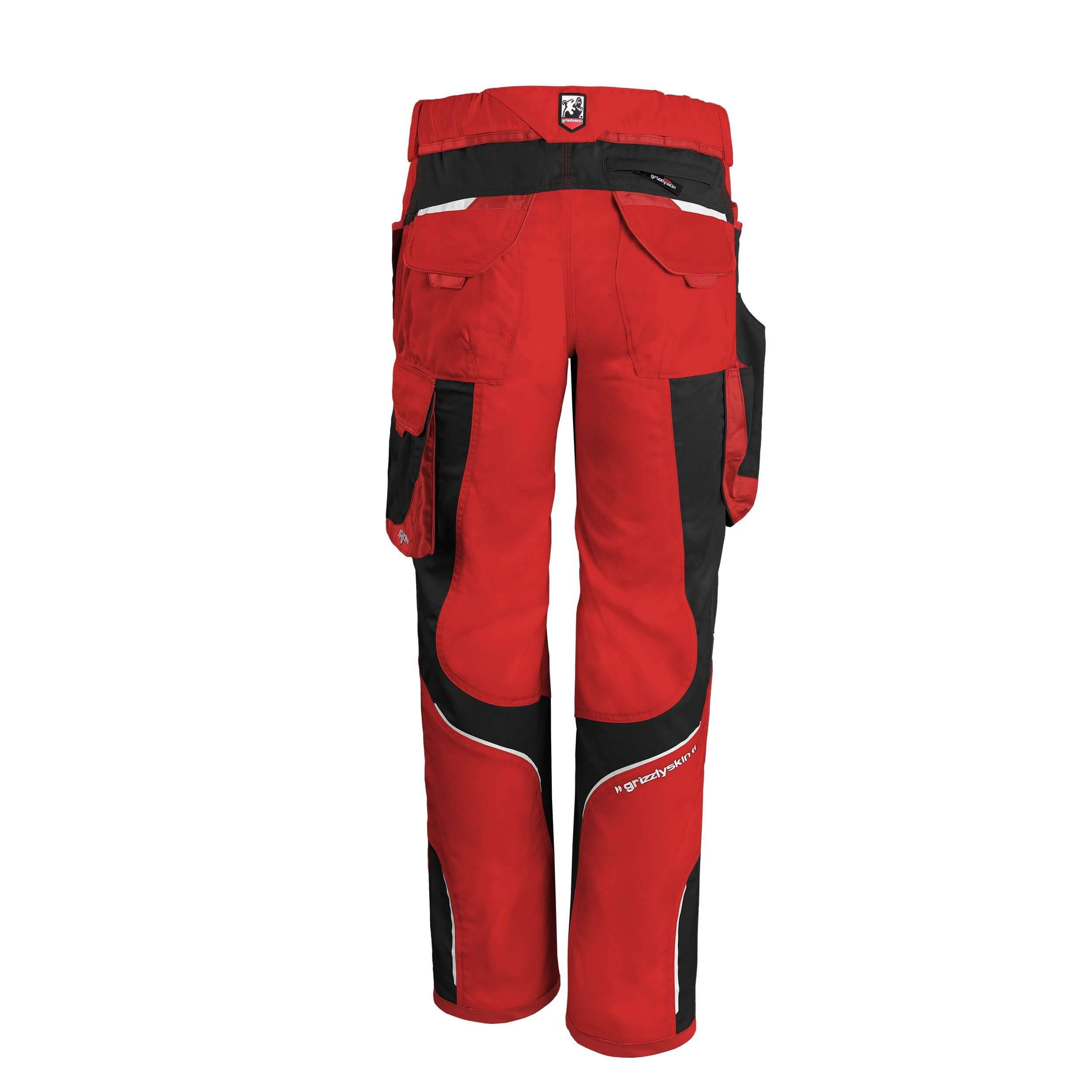 QUALITEX HIGH QUALITY WORKWEAR Bundhose IRON - rot/schwarz - Herren: 30
