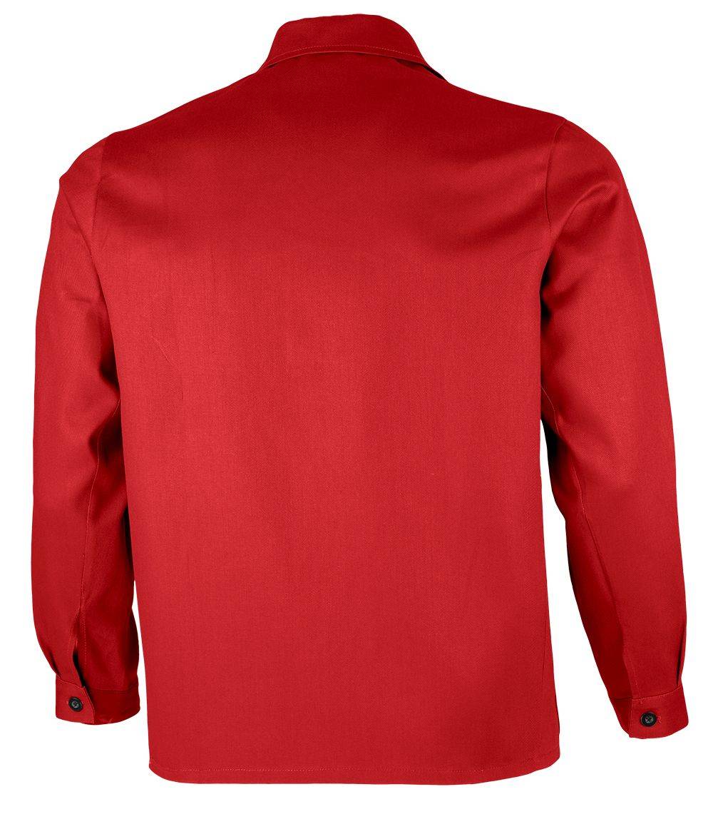 QUALITEX HIGH QUALITY WORKWEAR Langjacke classic - feuerrot - Herren: 50 Damen: 44