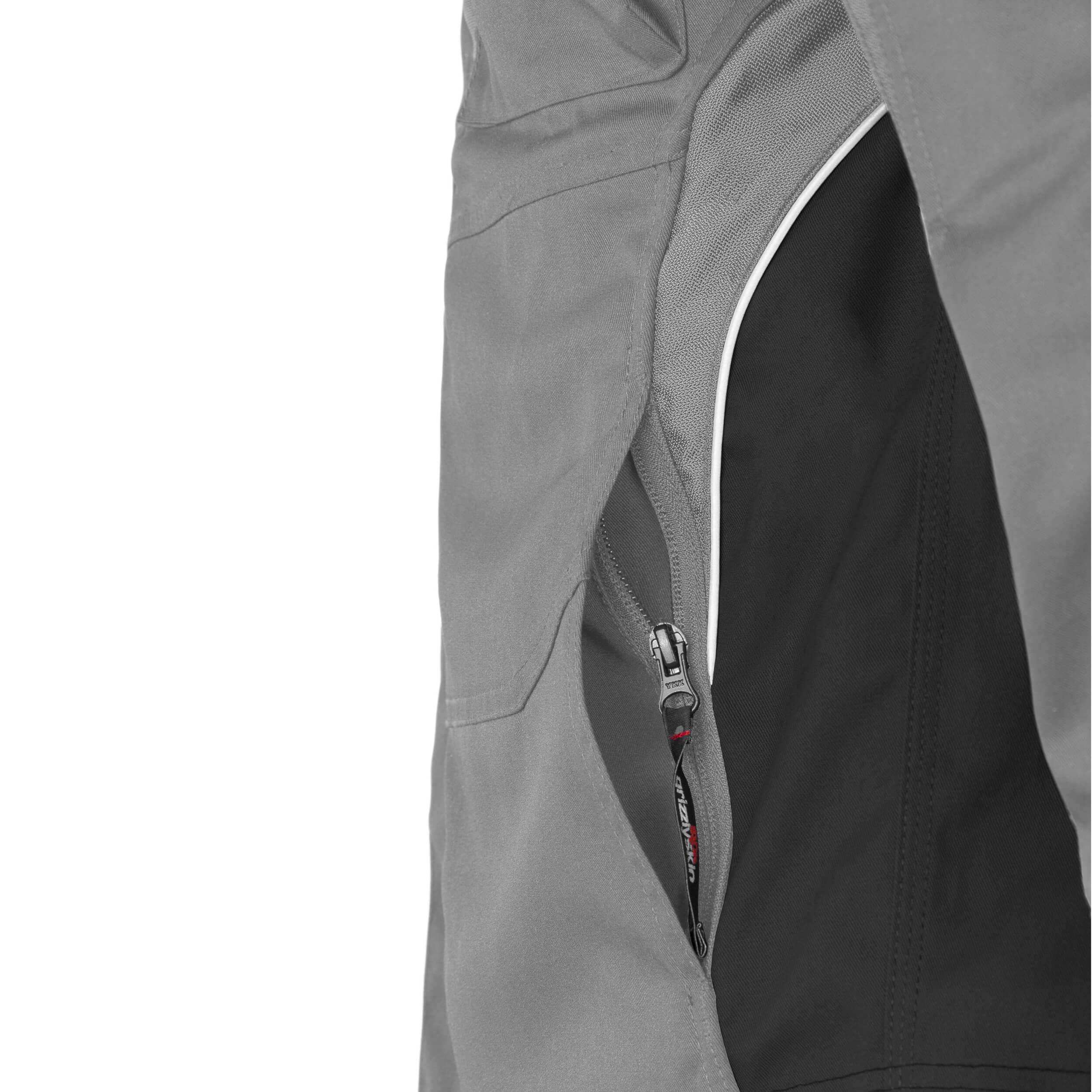 QUALITEX HIGH QUALITY WORKWEAR Bundjacke IRON - grau/schwarz - Herren: XL Damen: 48