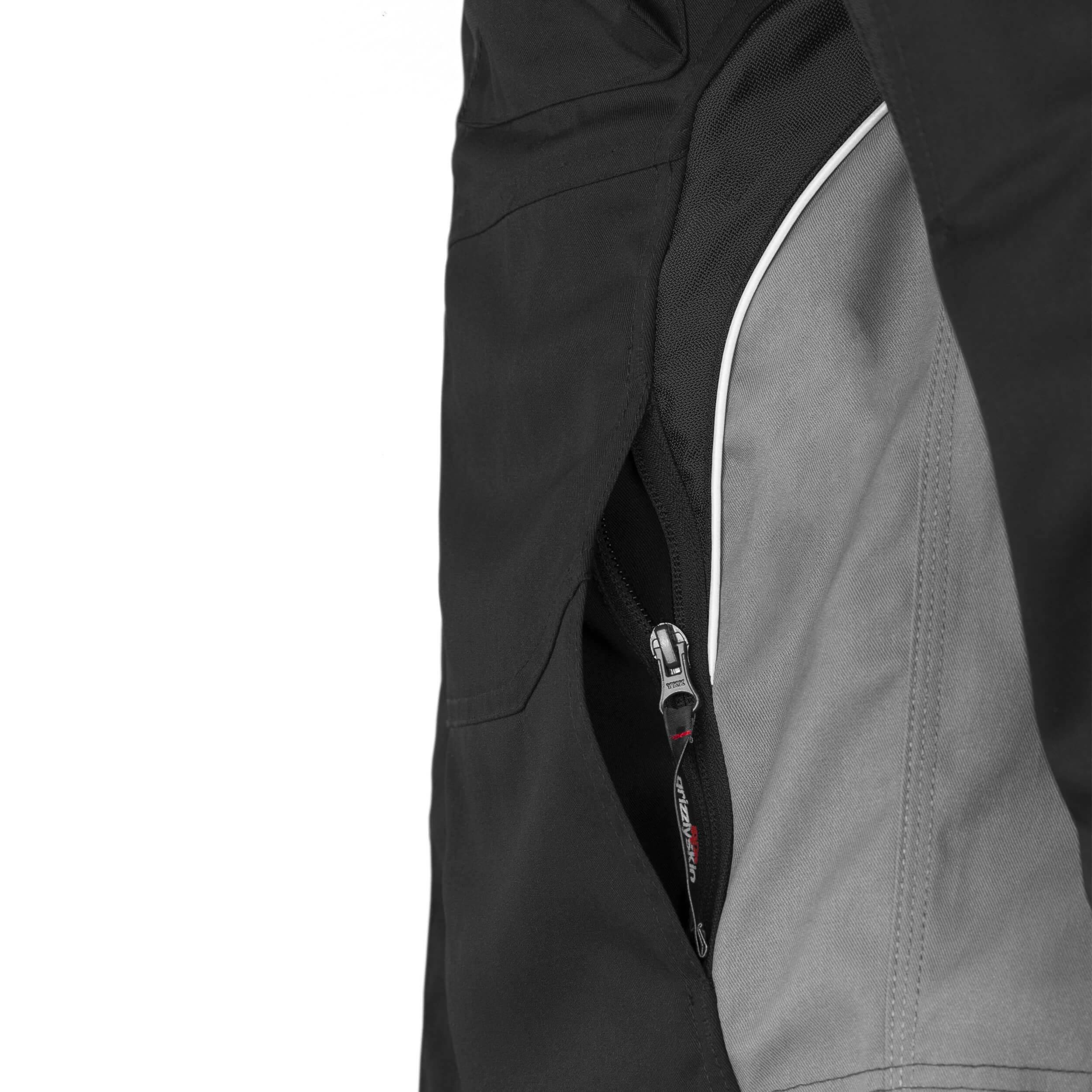 QUALITEX HIGH QUALITY WORKWEAR Bundjacke IRON - schwarz/grau - Herren: 4XL Damen: 60