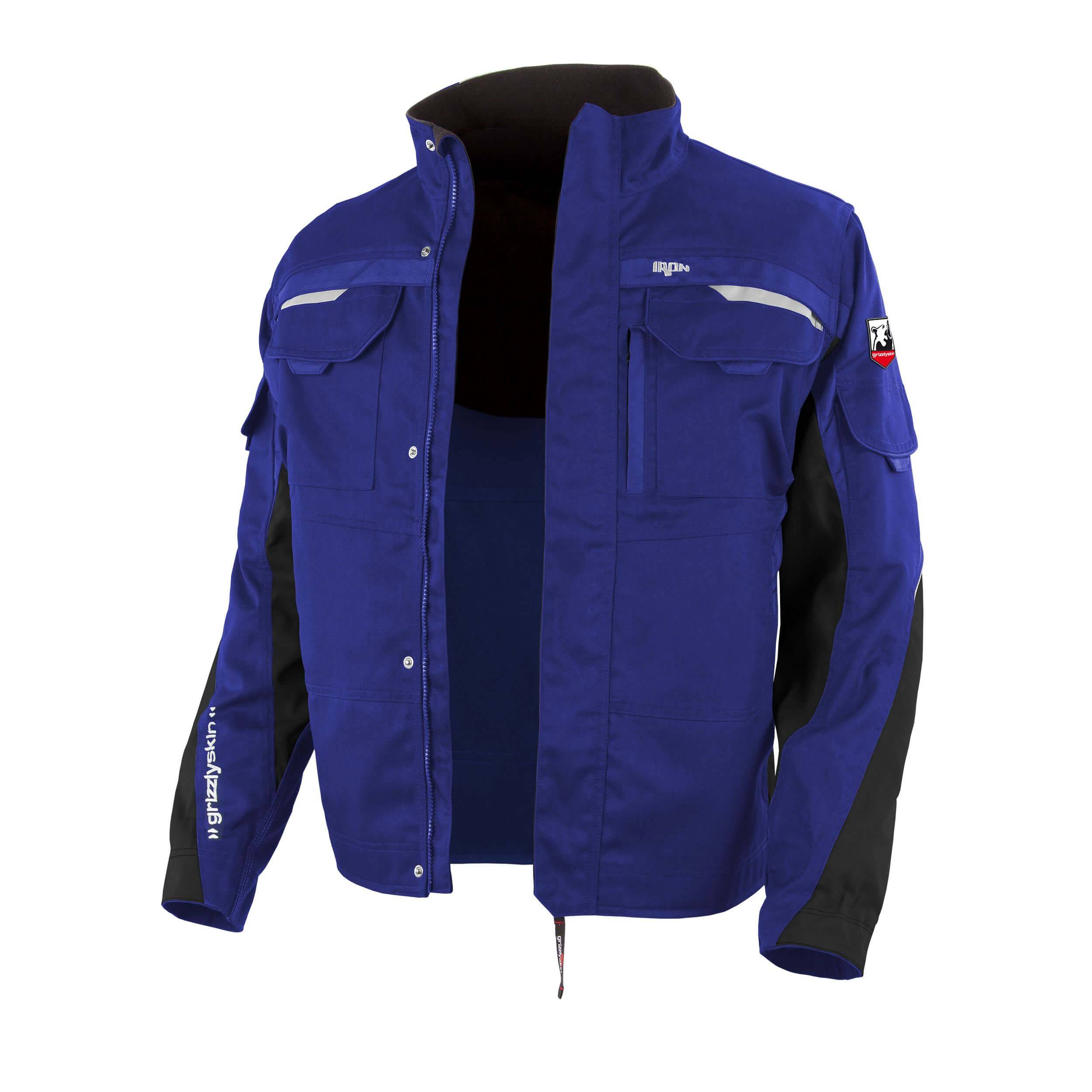 QUALITEX HIGH QUALITY WORKWEAR Bundjacke IRON - kornblau/schwarz - Herren: 4XL Damen: 60