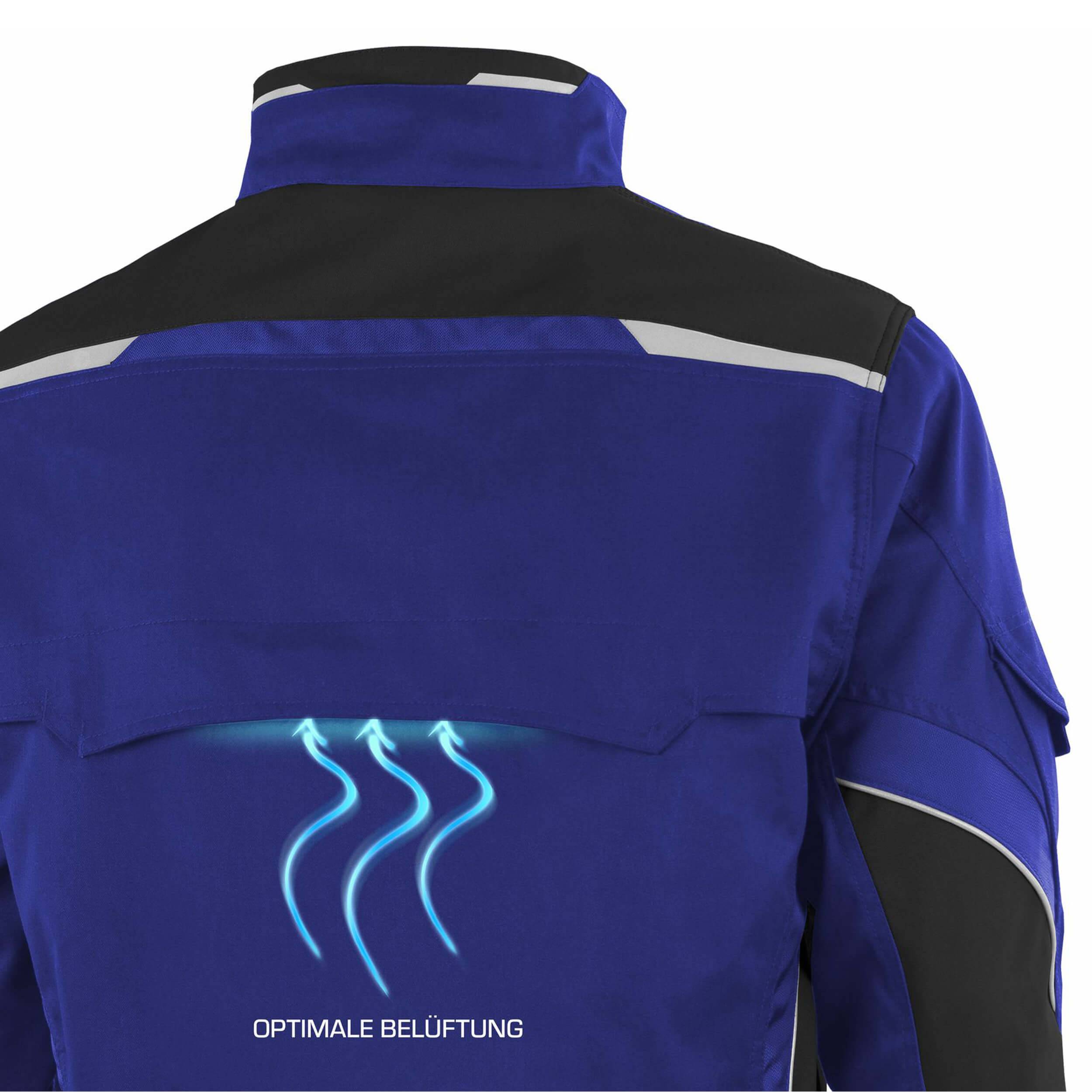 QUALITEX HIGH QUALITY WORKWEAR Bundjacke IRON - kornblau/schwarz - Herren: XXL Damen: 52