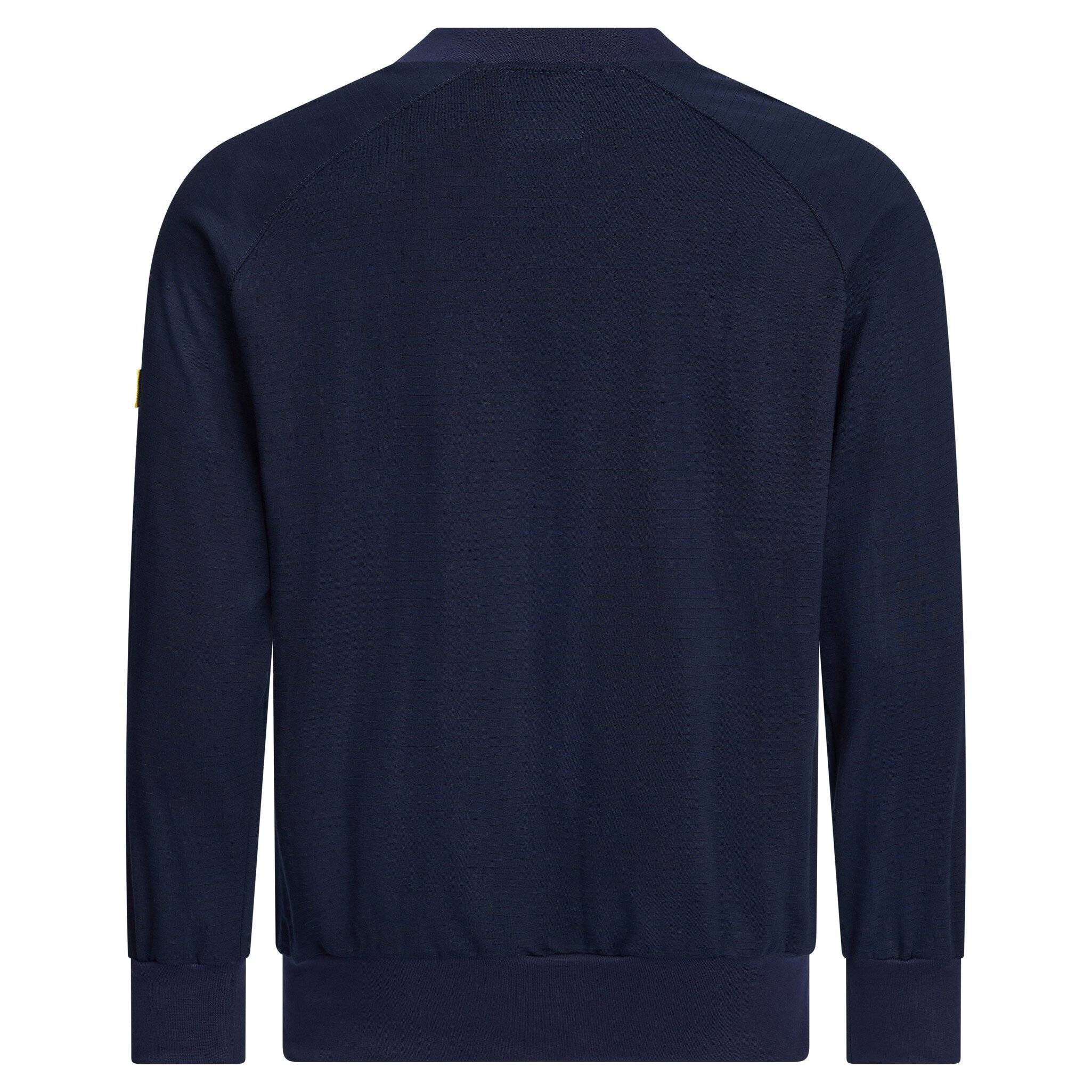 ESD-Sweatshirt, V-Ausschnitt, 280g/m², marineblau, S