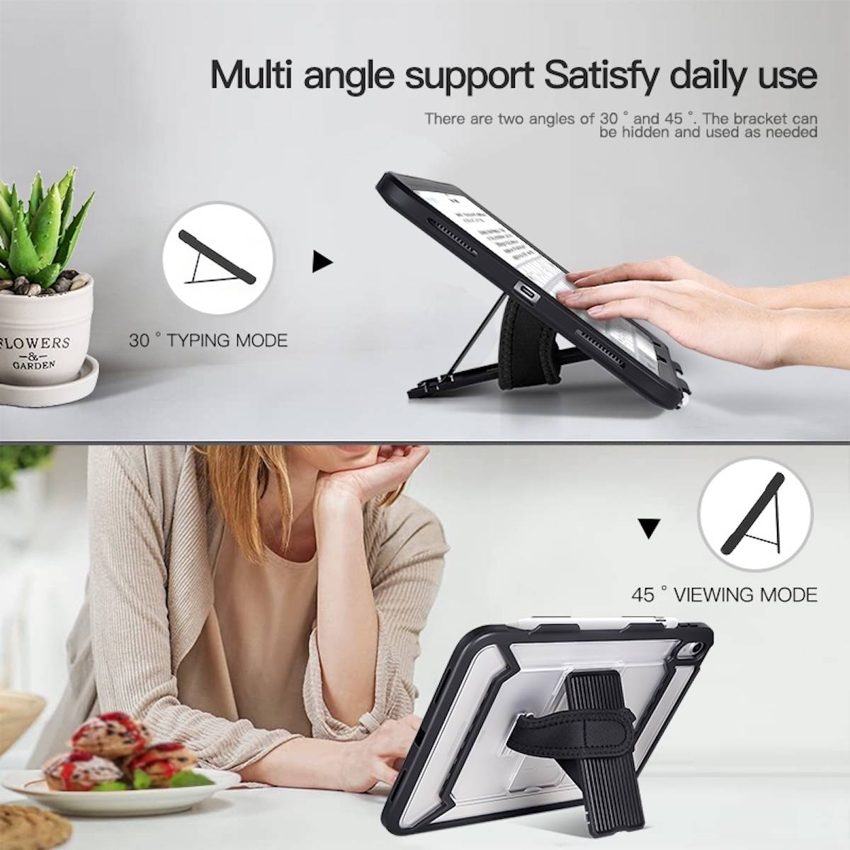 Für Apple iPad 11. Gen A16 2025 / 10.9 2022 Tasche Hülle Schock Outdoor Cover