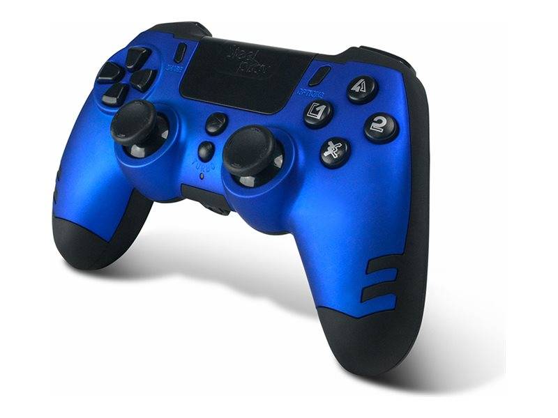 Steelplay Slim Pack - Game Pad - kabellos - 2.4GHz - Saphirblau - für PC - Sony