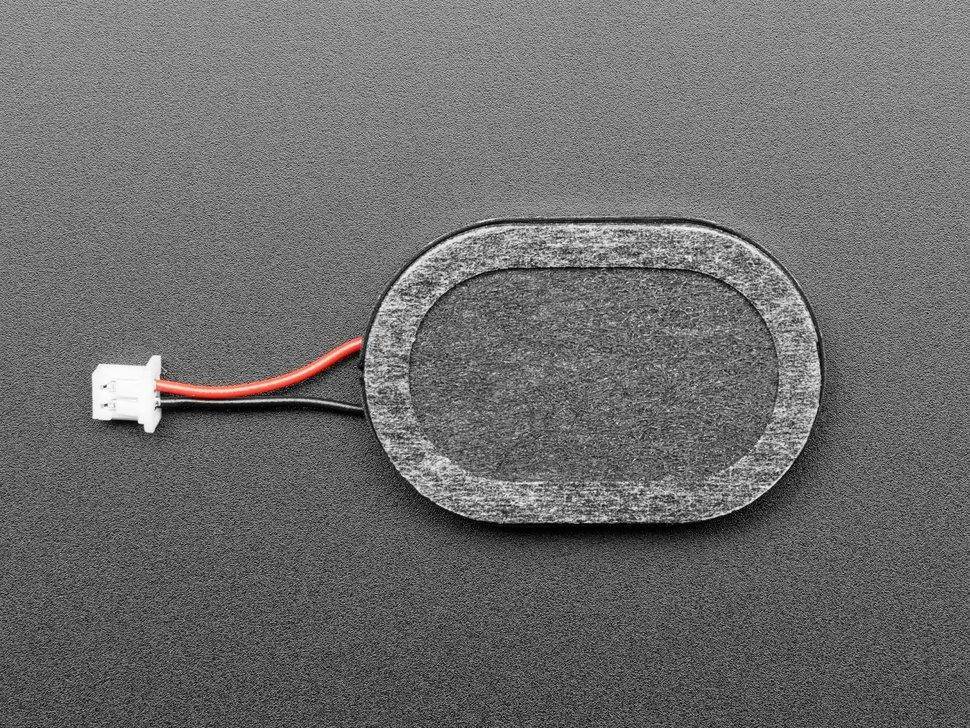Adafruit Mini Oval Lautsprecher mit Kabel, 8 Ohm, 1 Watt
