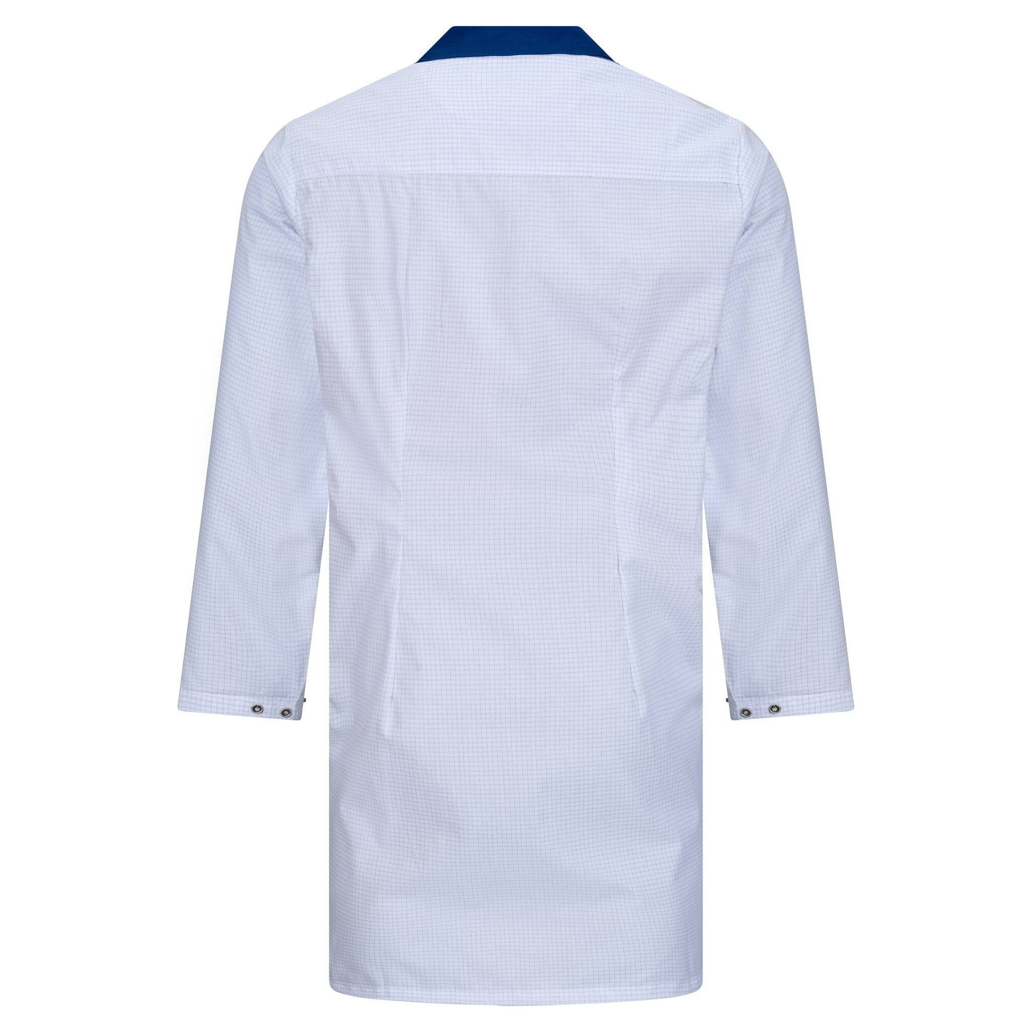 ESD-Arbeitsmantel Pro Line, 146 g/m², weiß/blau, XXL