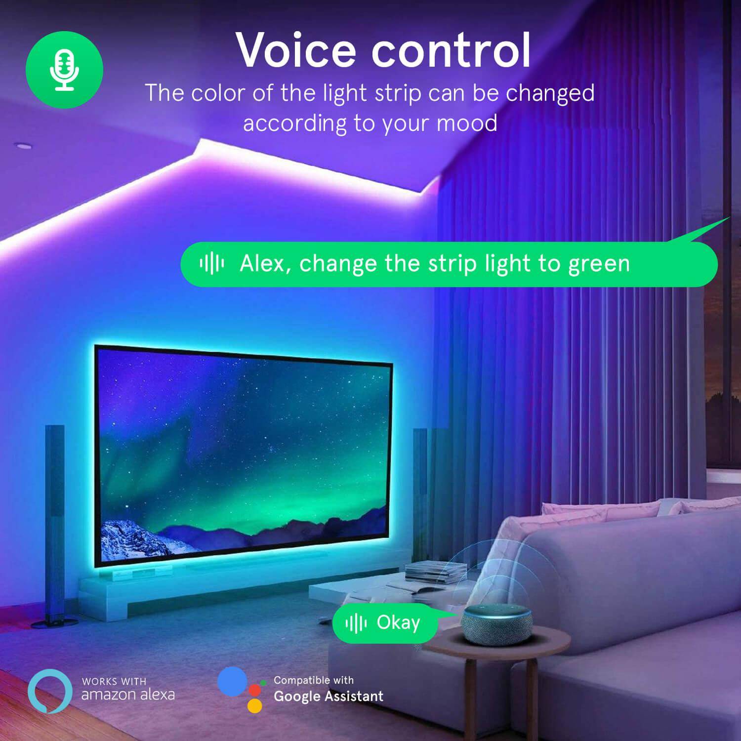 Nous F2 Smarter RGB WLAN LED Streifen, 10m