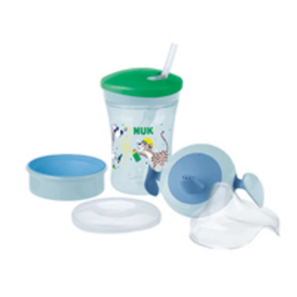 NUK Trinklernset 230ml Boy blau - Grün NUK Trinklernset 230ml Boy blau - Grün