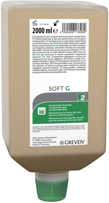 Handreinigung GREVEN® SOFT G 2l rückfettend GREVEN