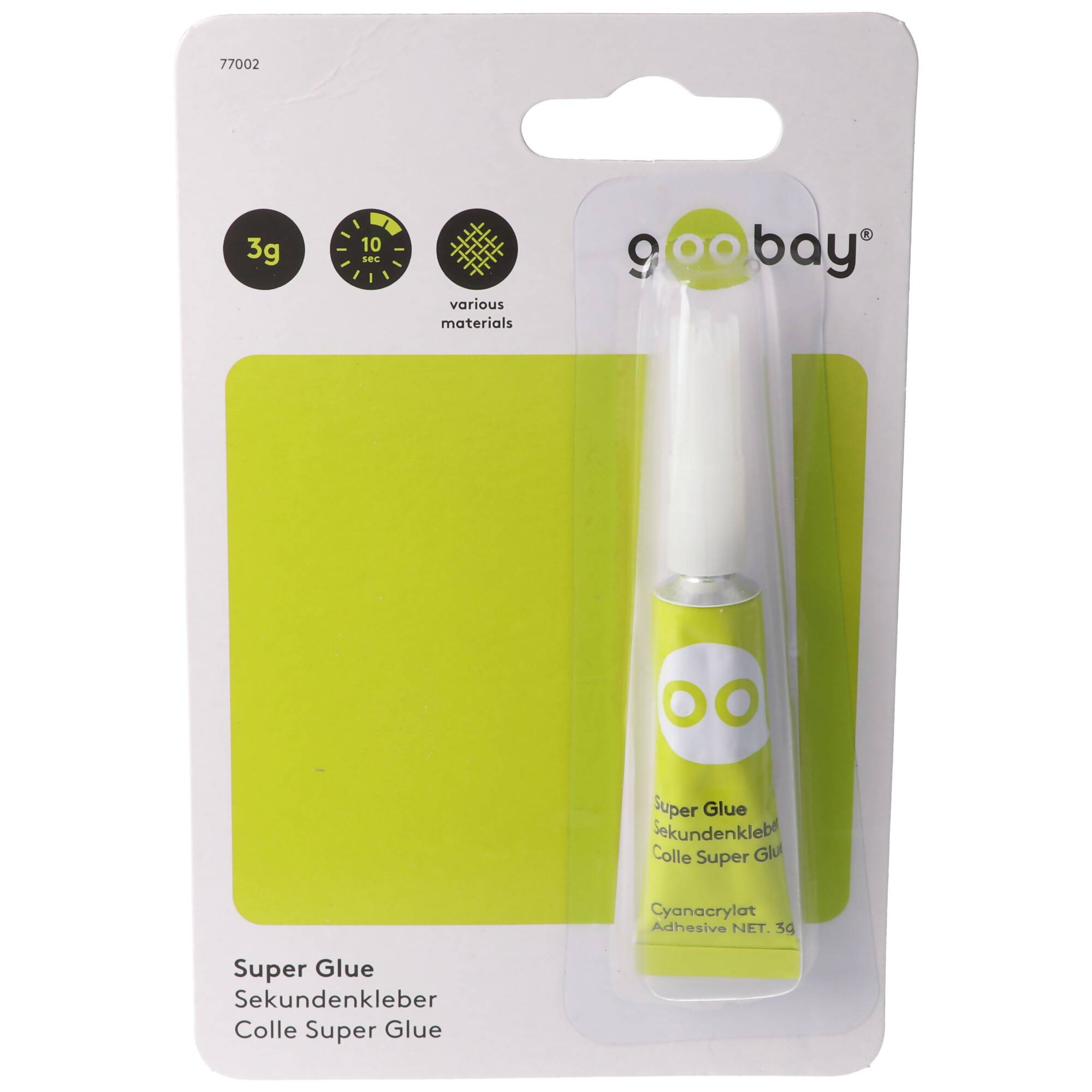 Sekundenkleber 3 g Tube