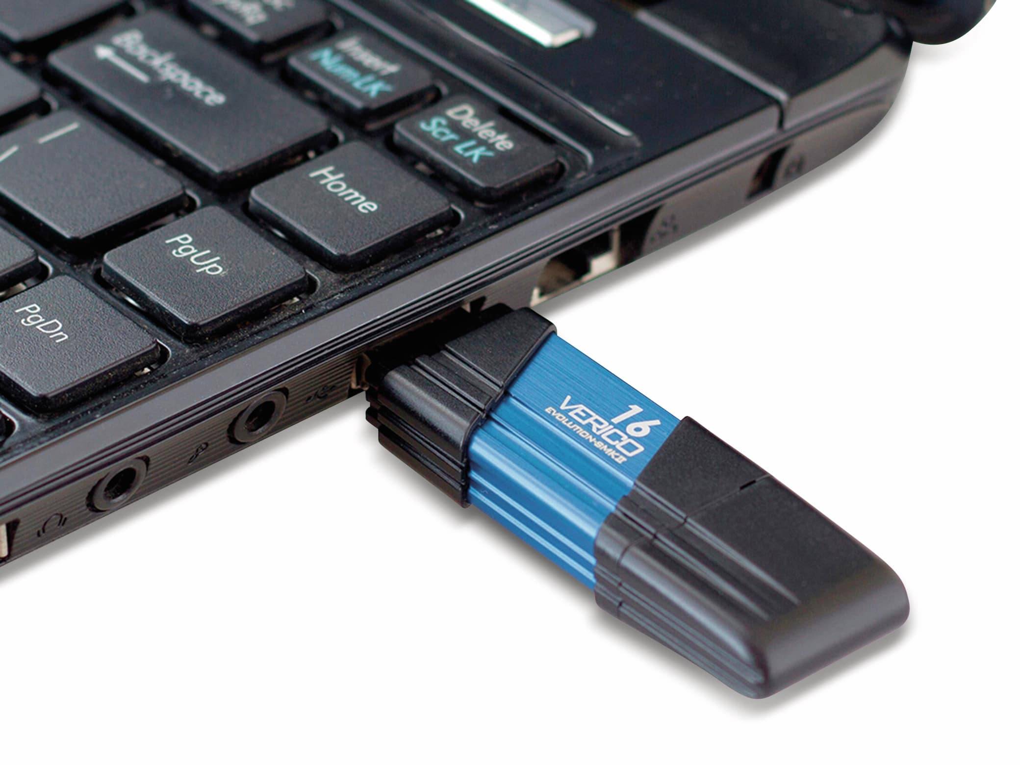 VERICO USB3.1 Stick Evolution MK-II, 512 GB, blau