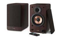 Sharp BOOKSHELF SPEAKERS, 2-Wege, 2.0 Kanäle, Verkabelt & Kabellos, 60 W, Braun