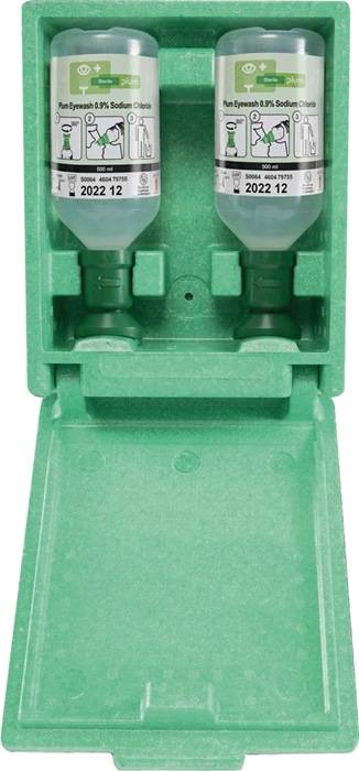 Augenspülstation 2x0,5l H280xB230xT110ca.mm