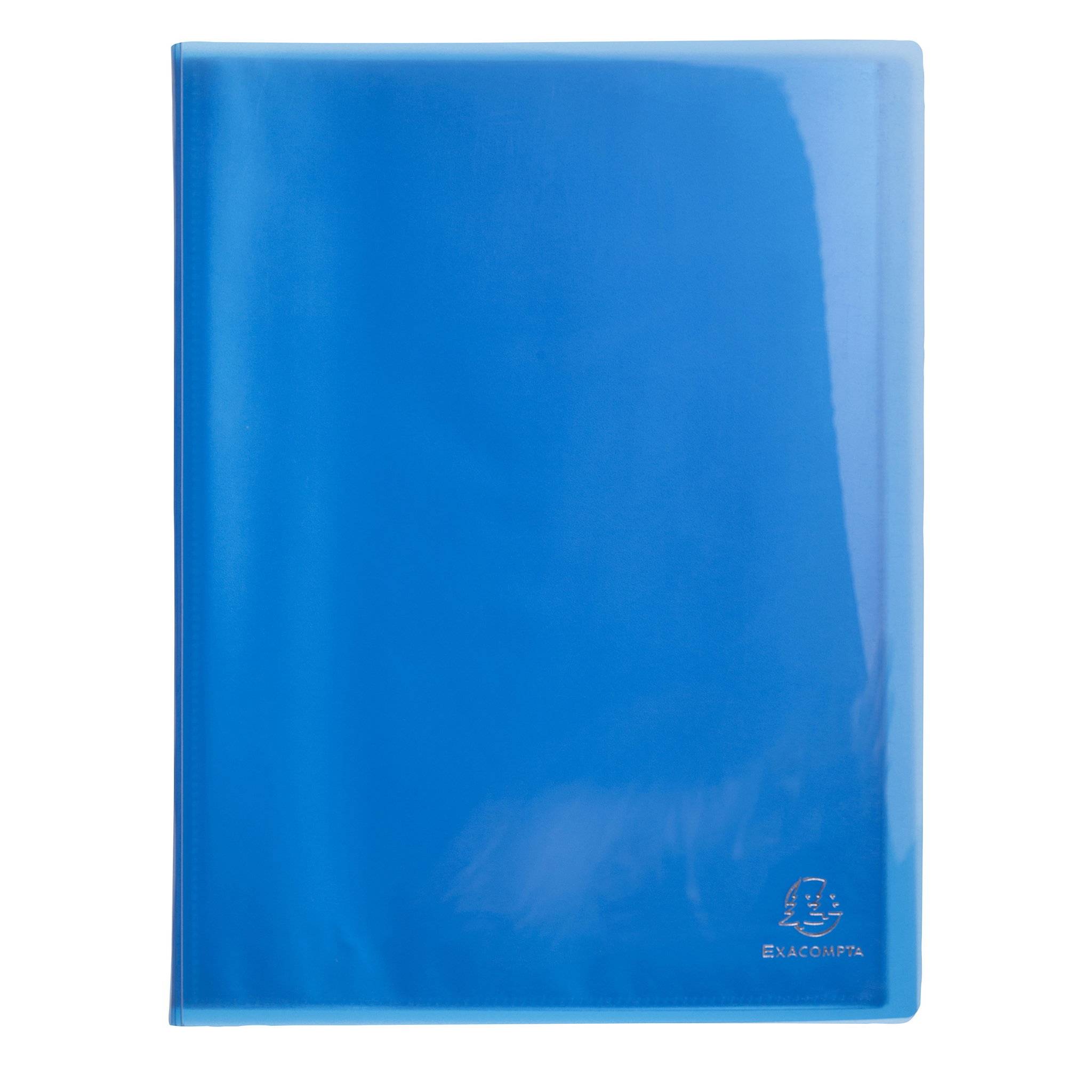 Exacompta 20x Sichtmappe , mittelfestem PP, 20 Hüllen, A4, sortiert, 85670E