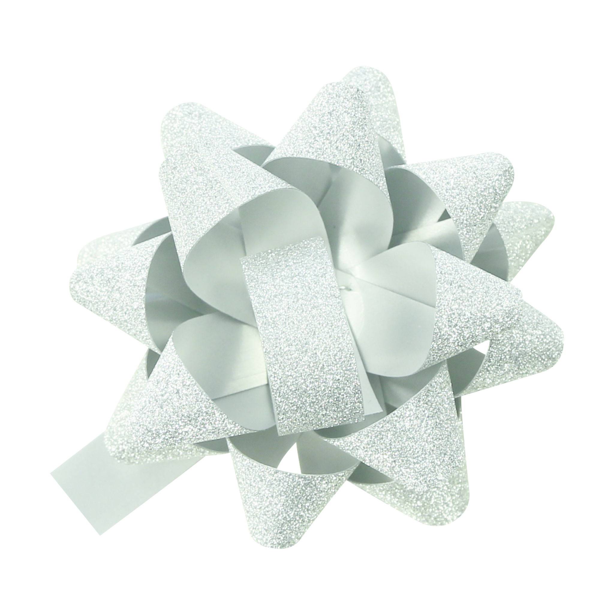 Clairefontaine Kleine Rohrverpackung 50 Schleifen Ø 5cm Glitter Sort.211394C