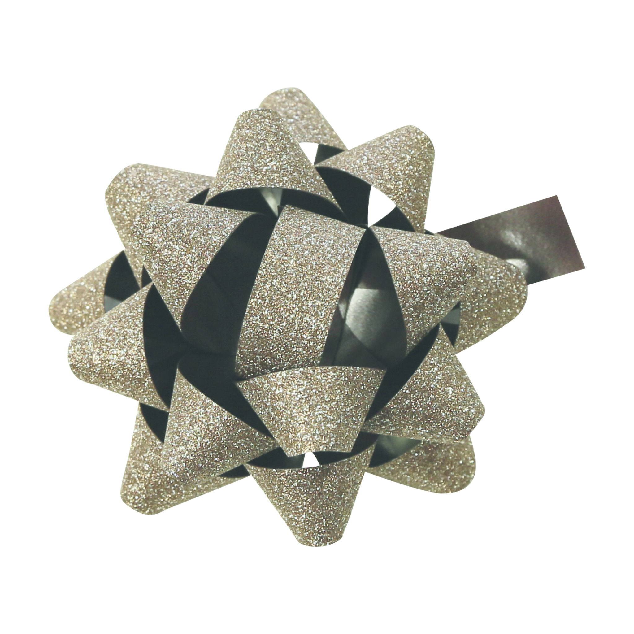 Clairefontaine Kleine Rohrverpackung 50 Schleifen Ø 5cm Glitter Sort.211394C