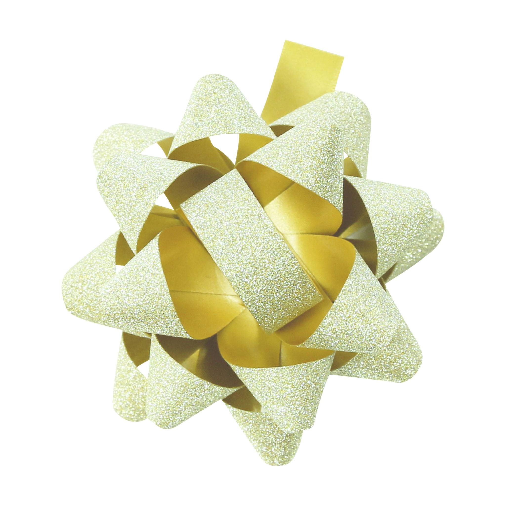 Clairefontaine Kleine Rohrverpackung 50 Schleifen Ø 5cm Glitter Sort.211394C