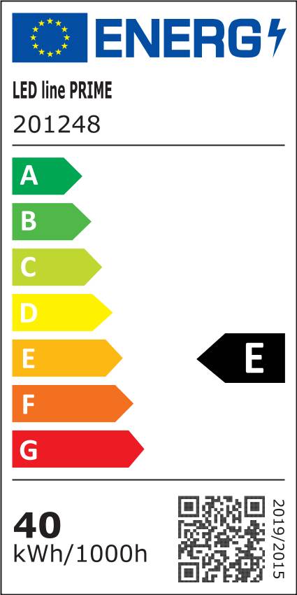 LED line PRIME Panel Backlit 40W | IP20 Schutzart | 4000K Neutralweißem Licht | Dimmbar 4800lm 59,5 x 59,5 cm