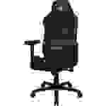 Aerocool CROWNBK Videospiel-Stuhl Universal-Gamingstuhl Gepolsterter Sitz Schwarz (CROWNBK)
