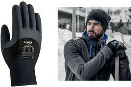 uvex Kälte-Schutzhandschuh unilite thermo plus, Größe 10 Strickbund, Material: Acryl und Schurwolle (innen),