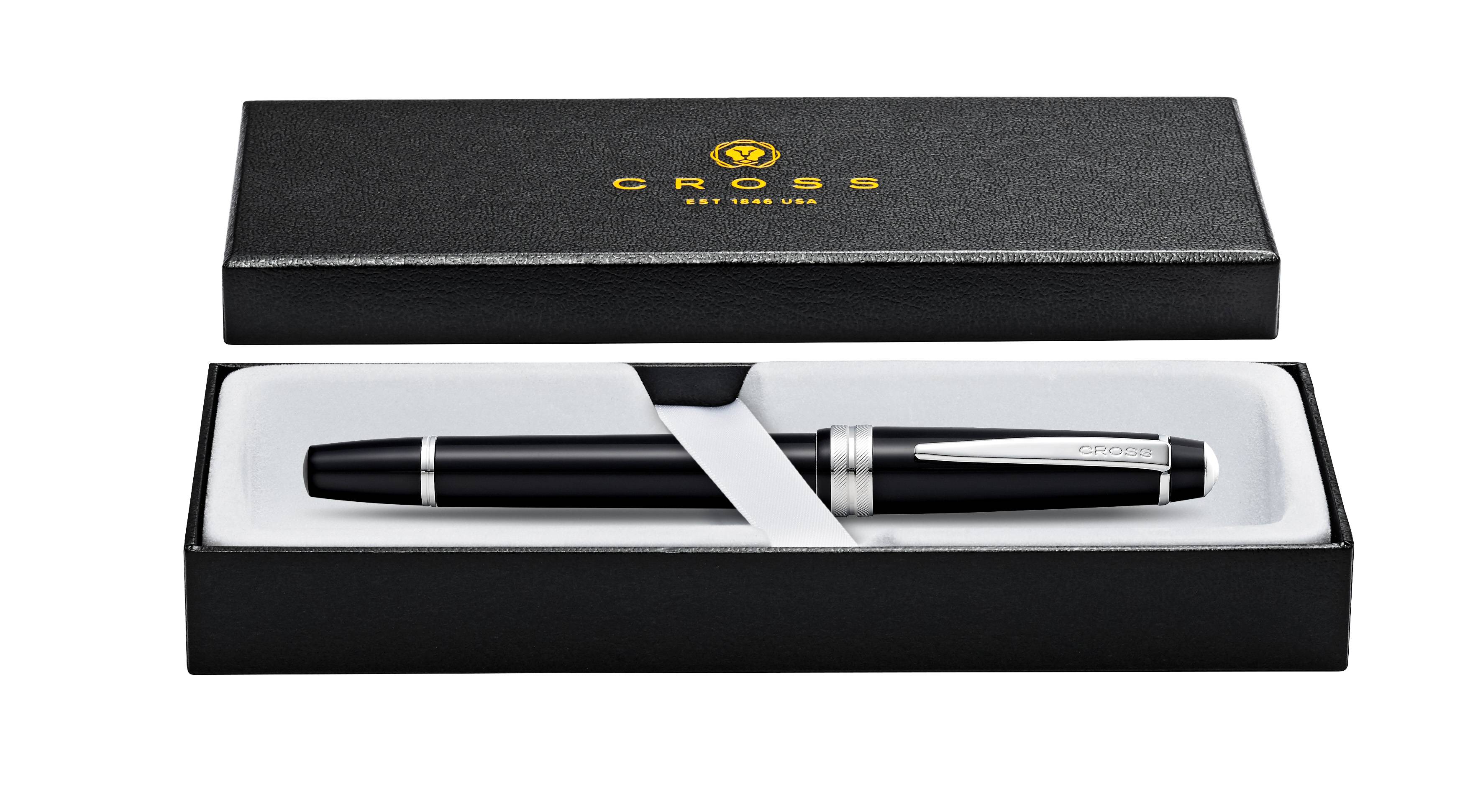 Rollerball Cross Bailey Light Schwarzlack in Geschenkbox
