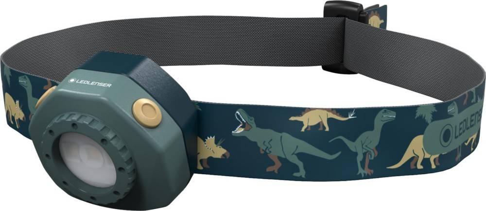 LED LENSER® Stirnlampe f. Kinder Kidled4R green