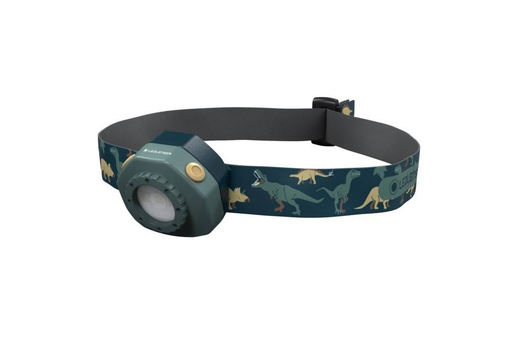 LED LENSER® Stirnlampe f. Kinder Kidled4R green