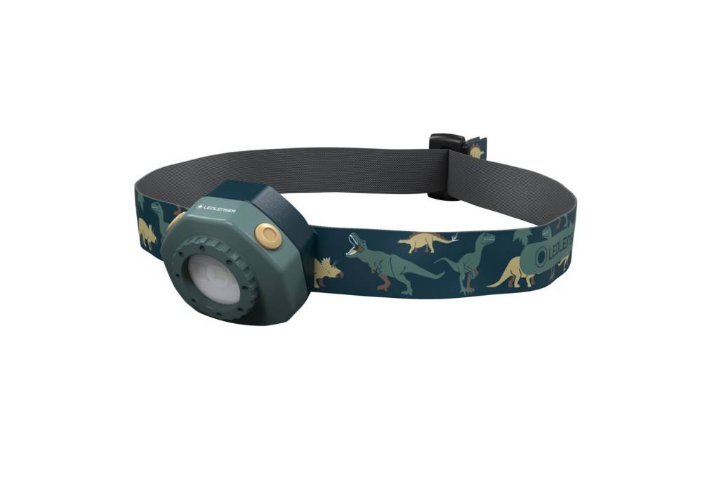 LED LENSER® Stirnlampe f. Kinder Kidled4R green