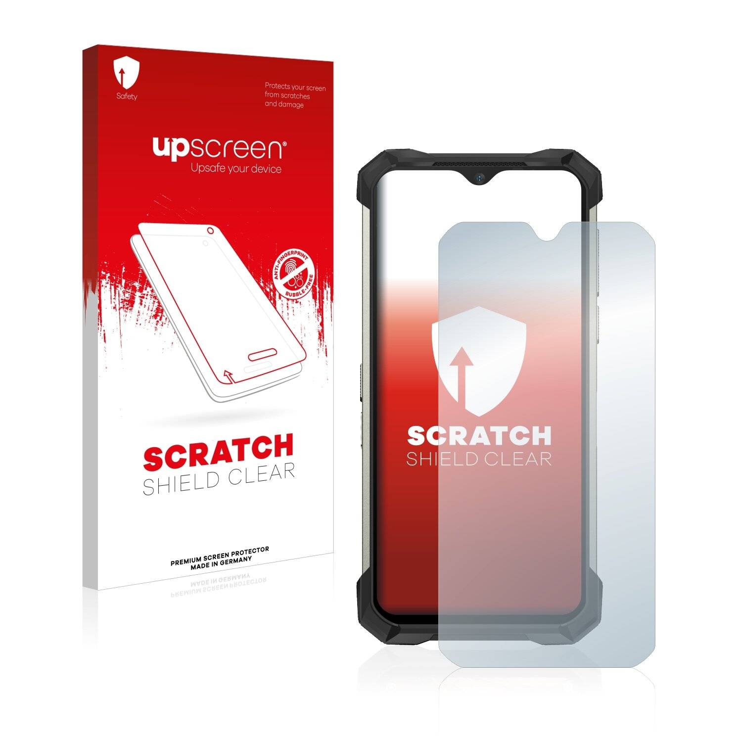 upscreen Scratch Shield Clear Premium Displayschutzfolie für Doogee S88