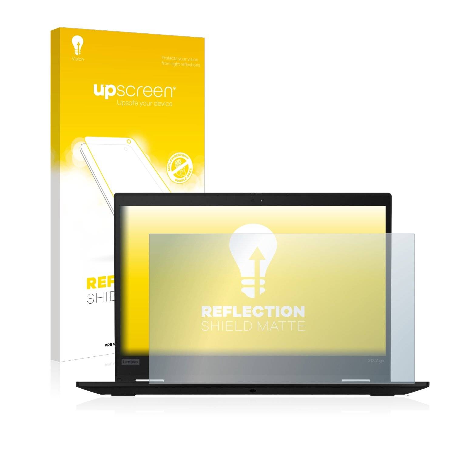 upscreen Reflection Shield Matte Premium Displayschutzfolie für Lenovo ThinkPad X13