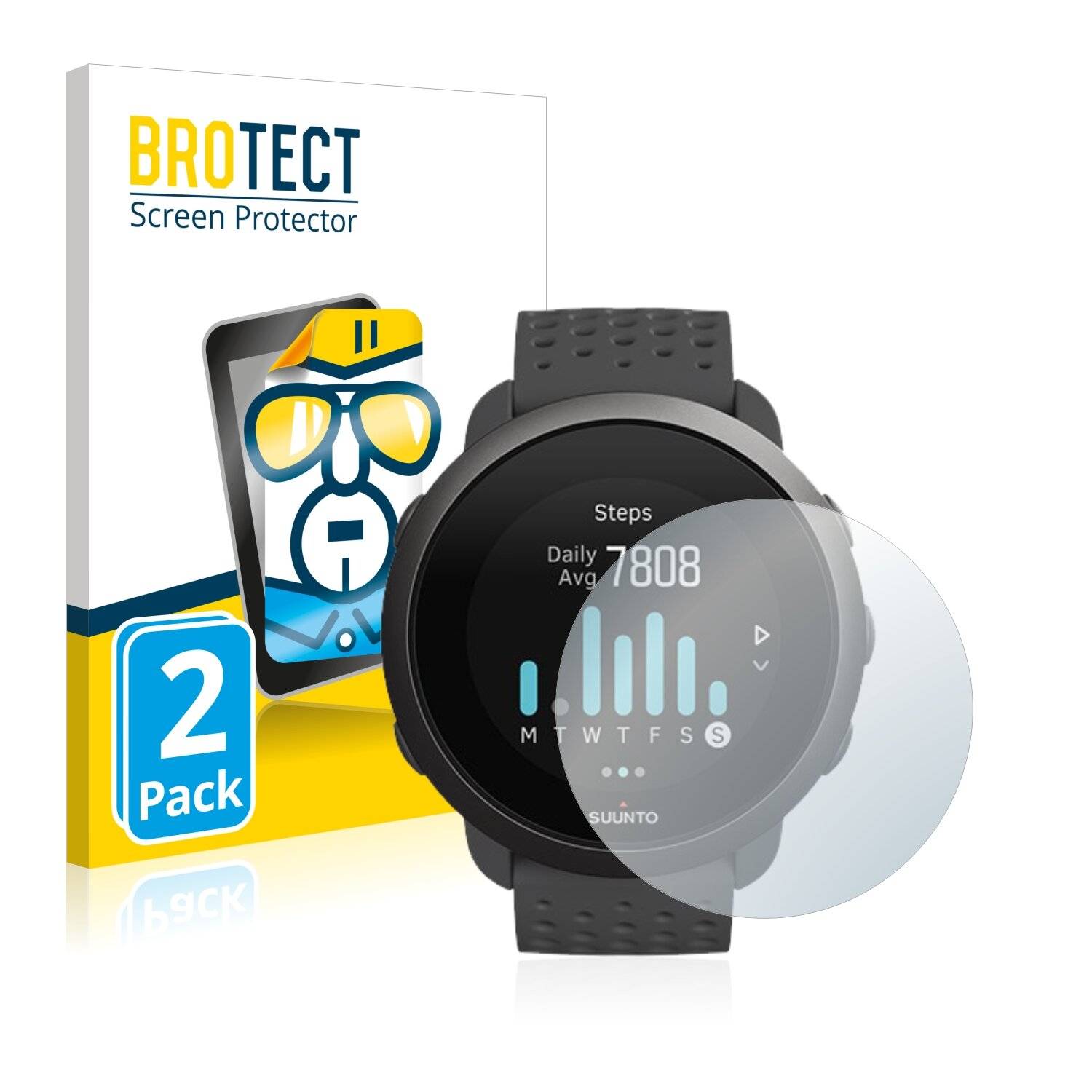 2x BROTECT HD-Clear Displayschutzfolie für Suunto