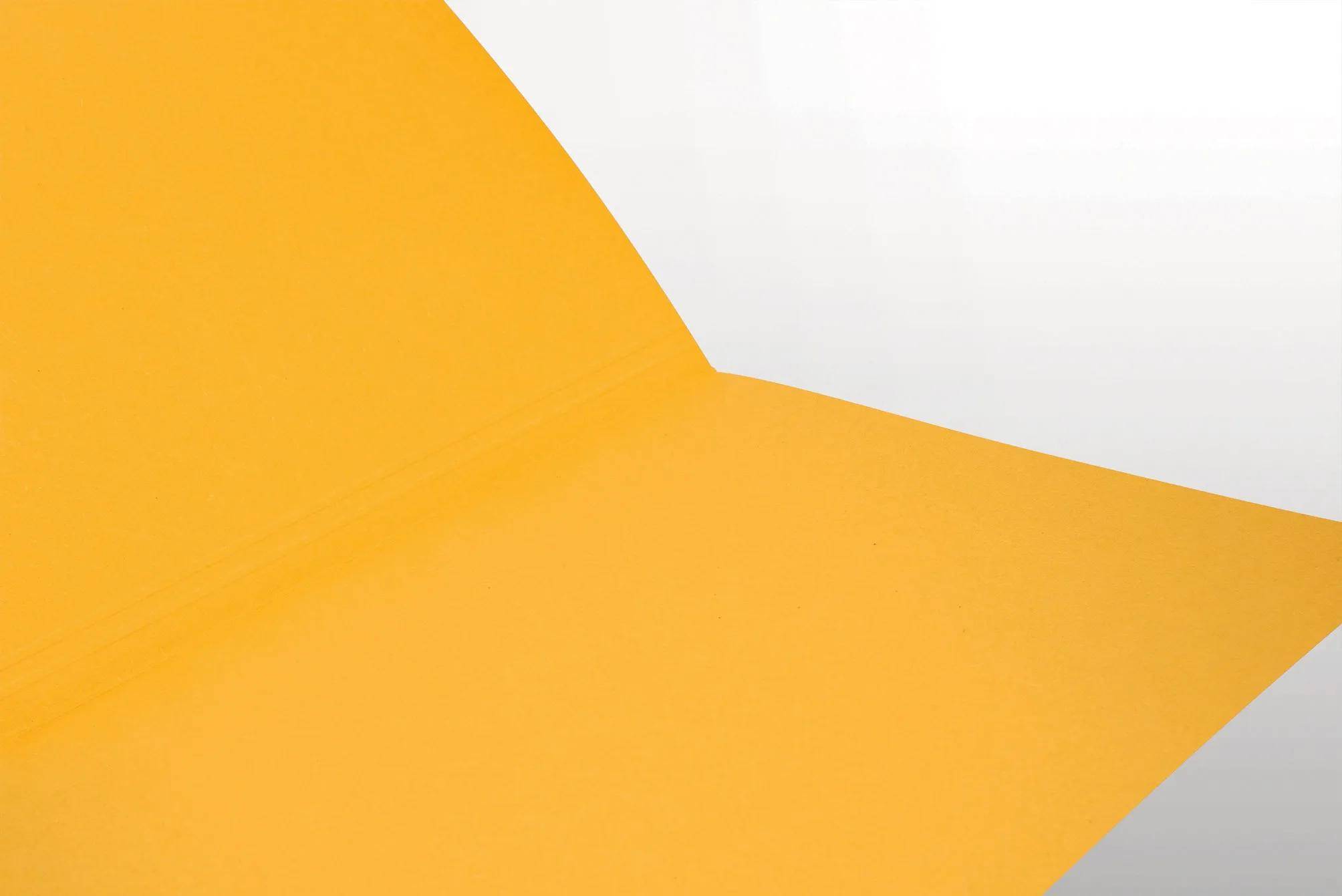 Falken 100x Aktendeckel für DIN A4, 250g/m2 Manila-RC-Karton - Gelb - 80004146F