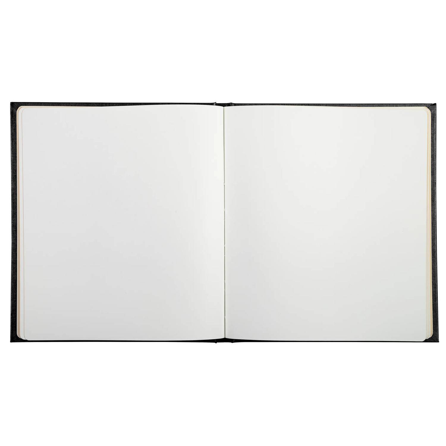 Exacompta 2x Gästebuch PALMYRE 140 Seiten Kanten in Gold 21x19 cm Sortiert 951E