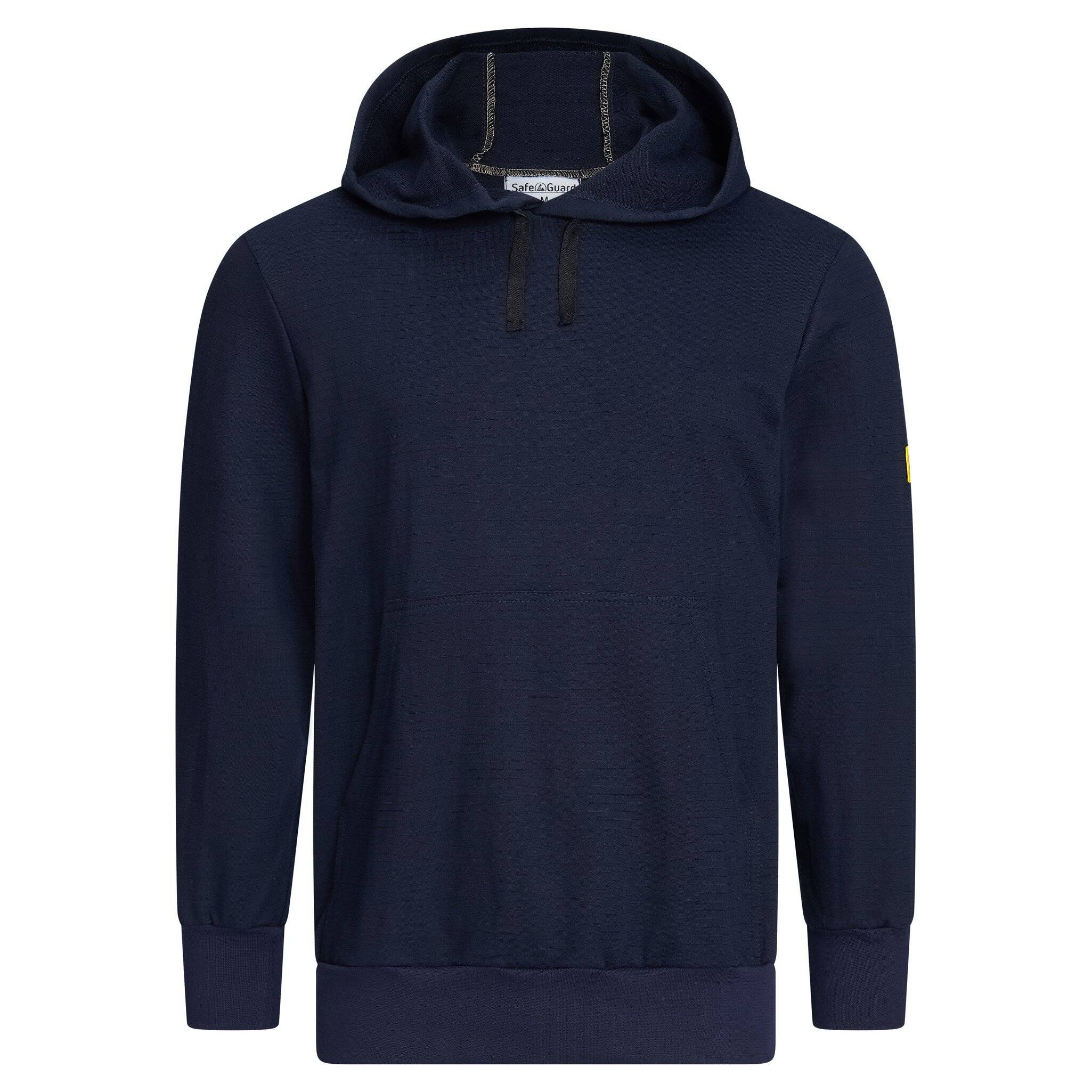 ESD-Sweatshirt mit Kapuze, 280g/m², marineblau, S