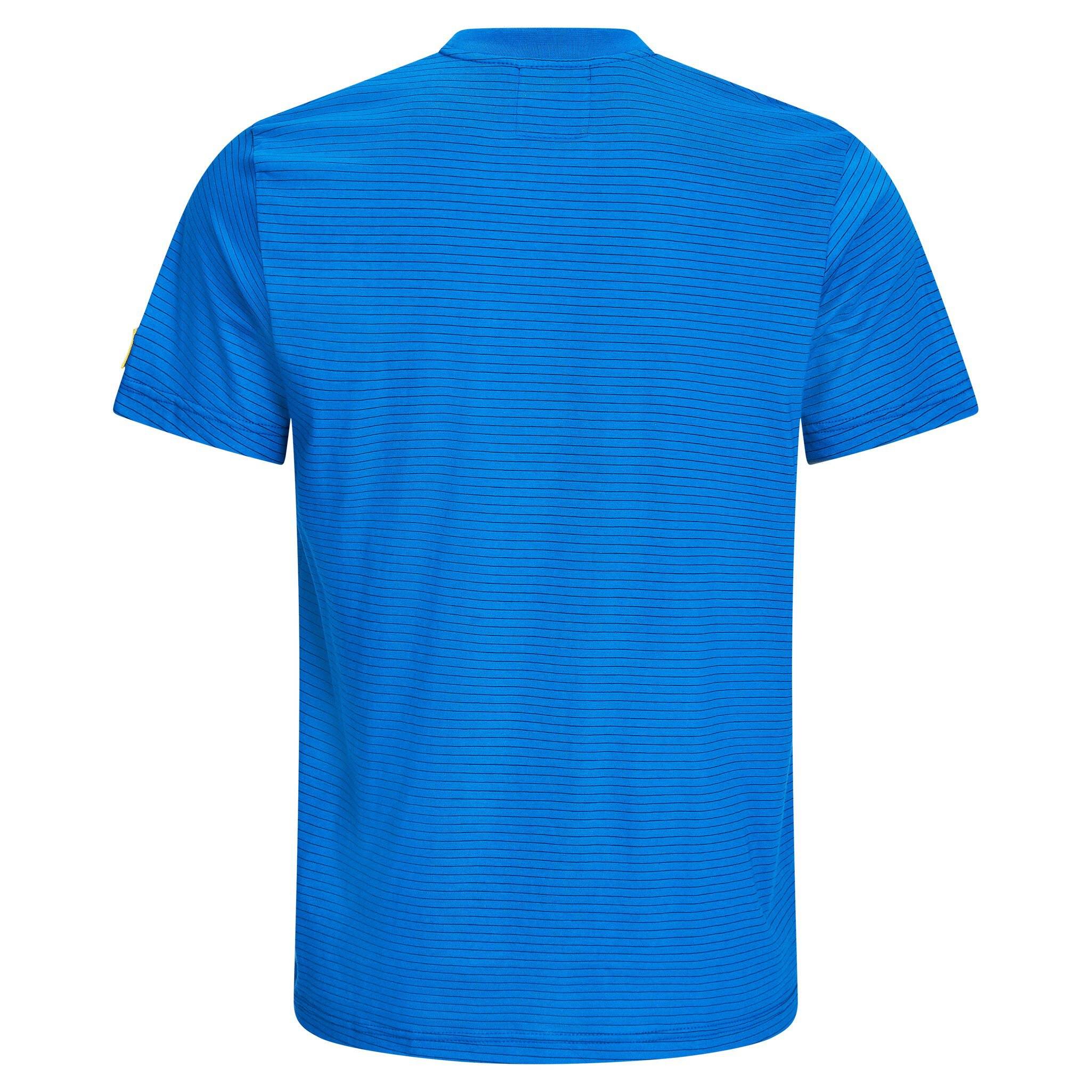 ESD-T-Shirt mit Brusttasche, rundhals, 150g/m², royalblau, XS