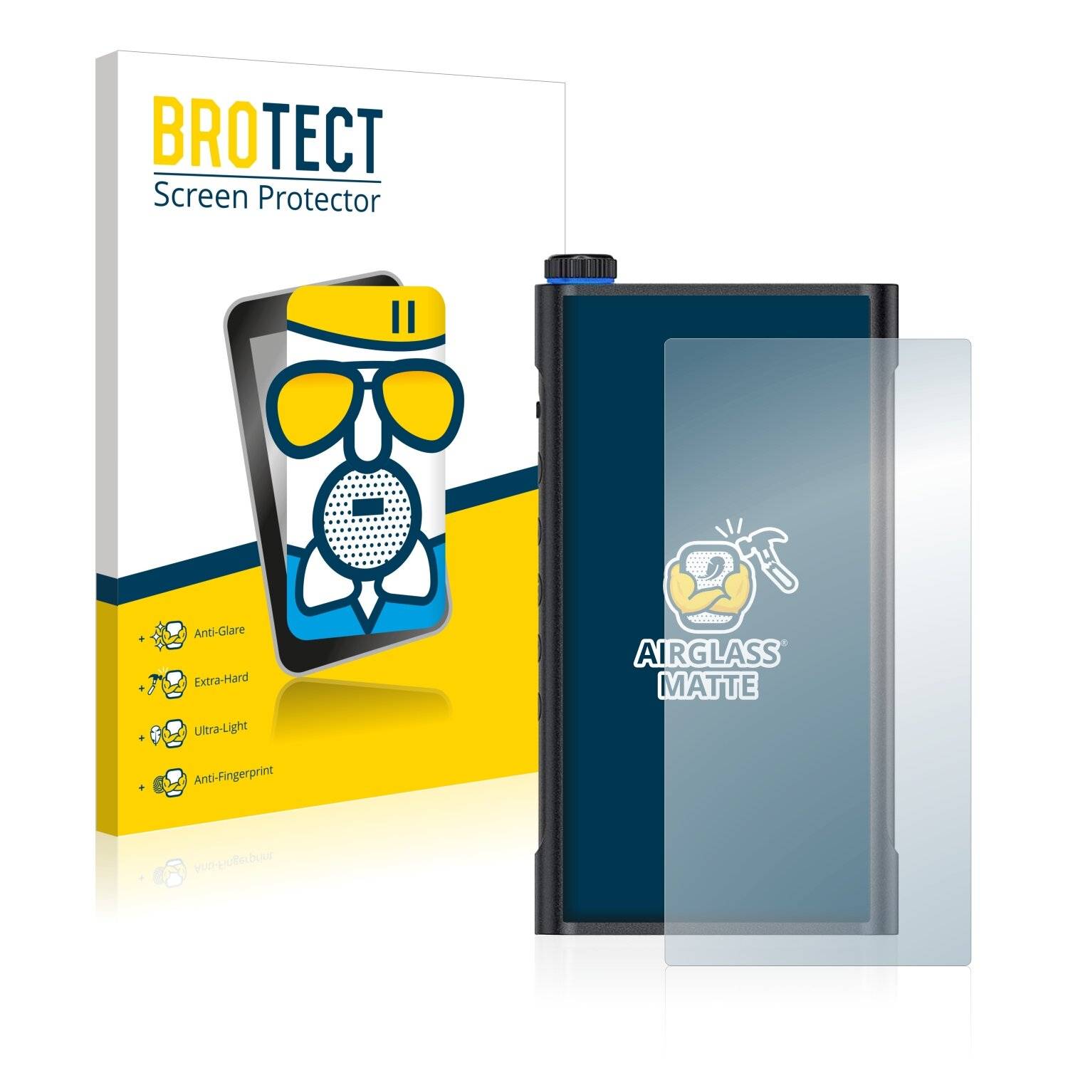 BROTECT AirGlass Matte Schutzglas Folie für FiiO