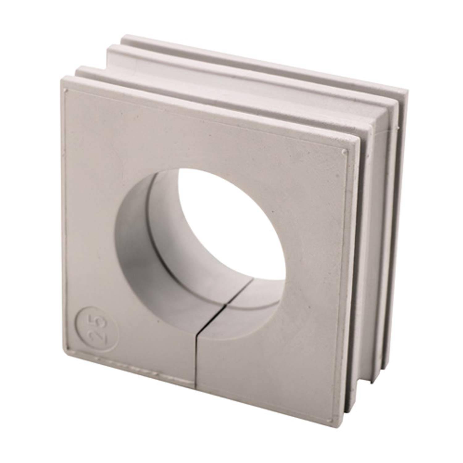 41225 icotek Kabeltülle groß Klemmbereich 25,0mm - 26,0mm Temperaturbereich -40°C bis 90°C Farbe grau - 1Stück