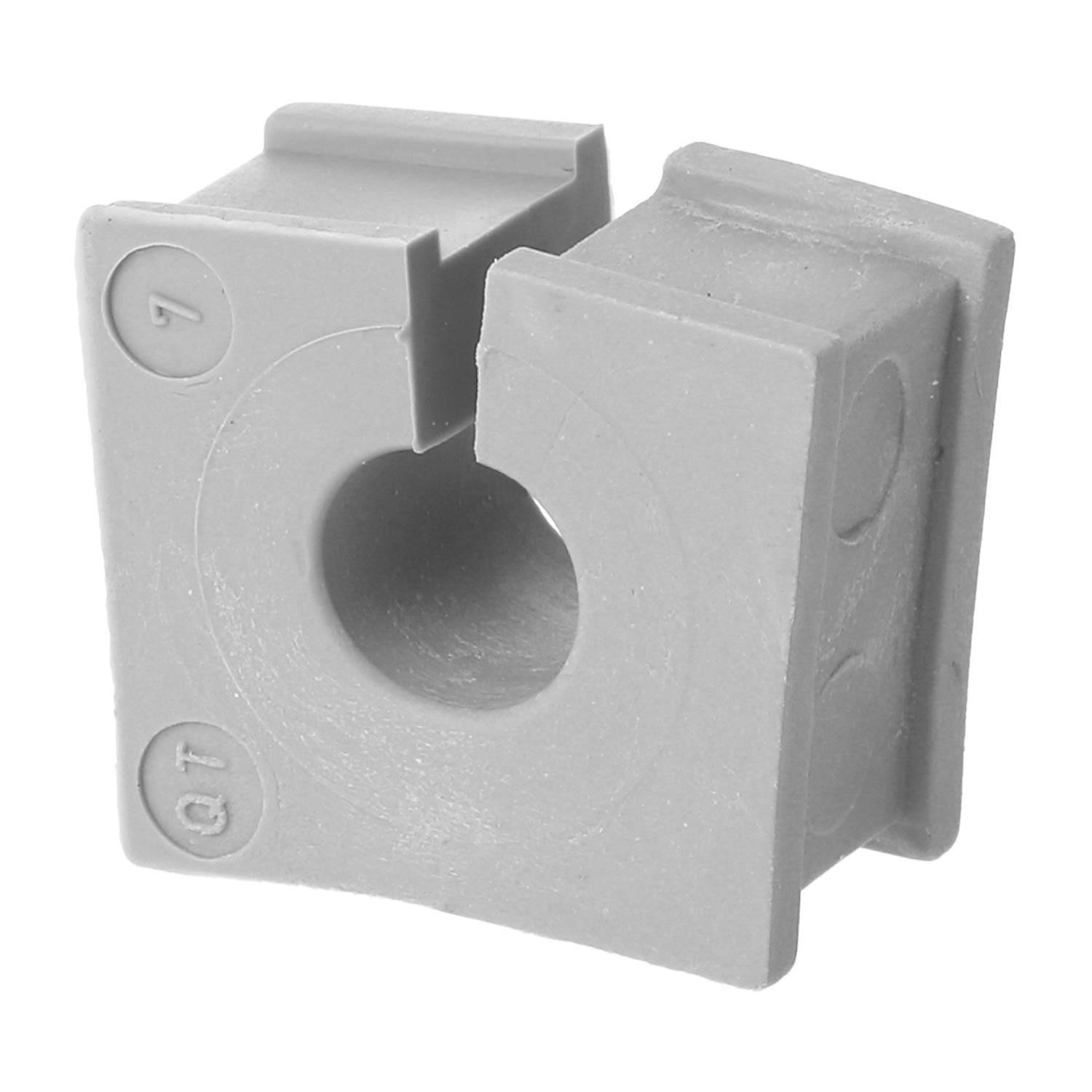 42507 icotek Kabeltülle QT klein Klemmbereich 7,0mm - 8,0mm Temperaturbereich -40°C bis 90°C Farbe grau - 1Stück